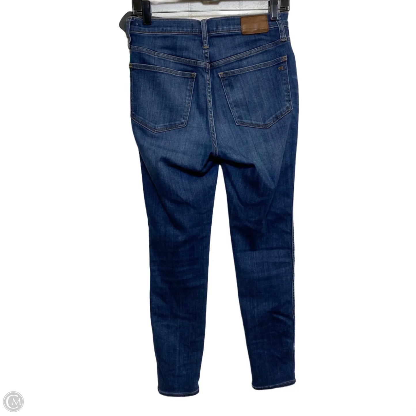 Jeans Skinny By Madewell In Blue Denim, Size: 4
