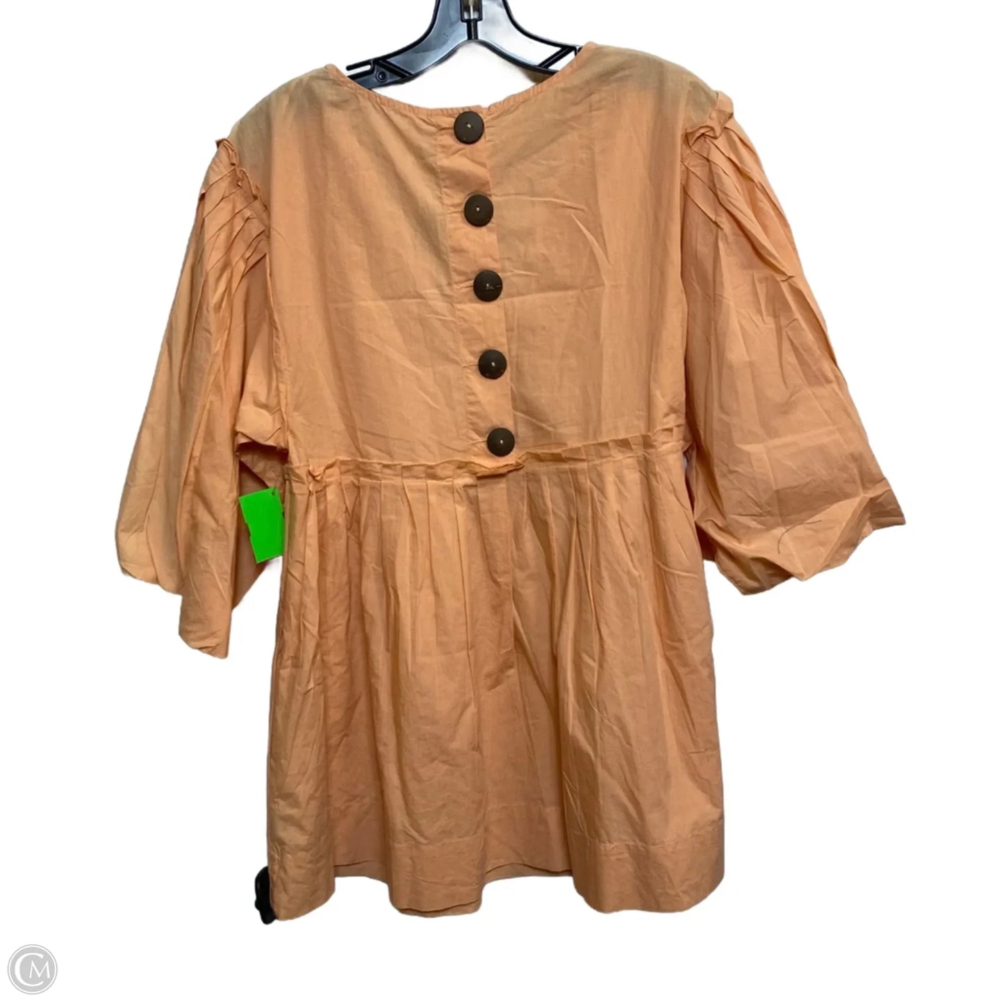 Top Long Sleeve By Free People In Orange, Size: Xs