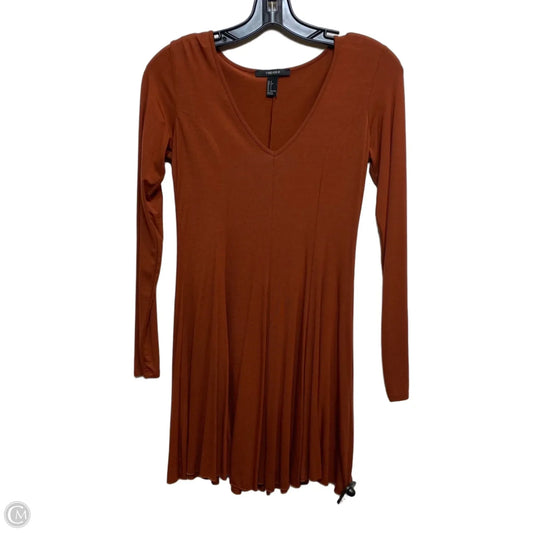 Dress Casual Short By Forever 21 In Brown, Size: S