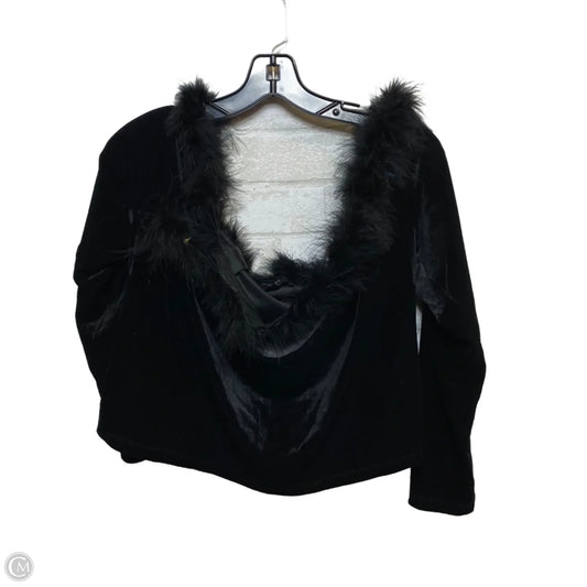 Top Long Sleeve By Forever 21 In Black, Size: 2x