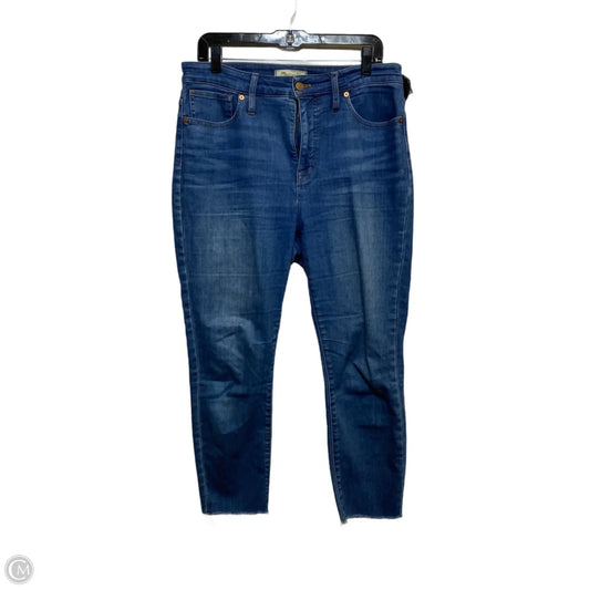 Jeans Straight By Madewell In Blue Denim, Size: 2l