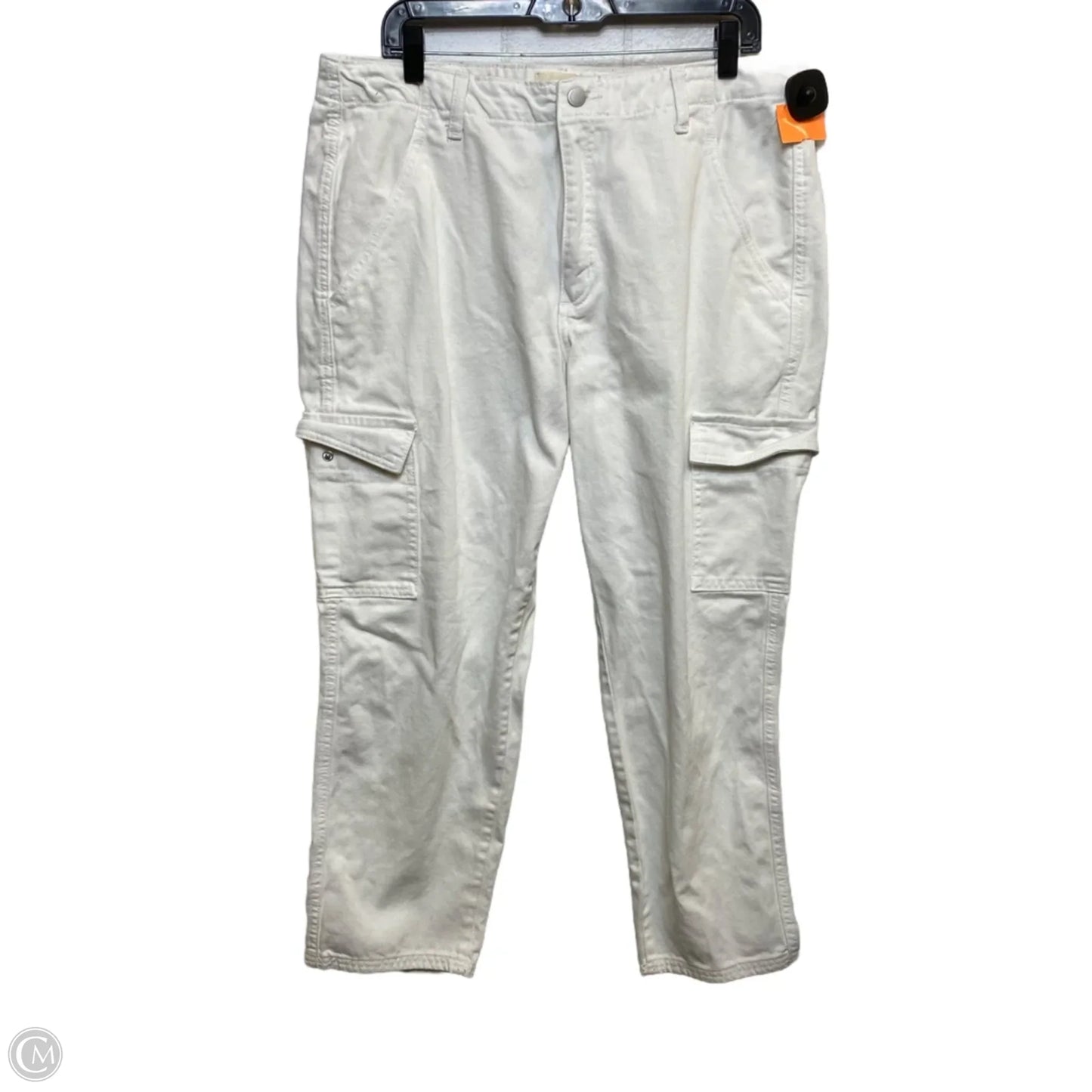 Pants Cargo & Utility By Universal Thread In White Denim, Size: 14