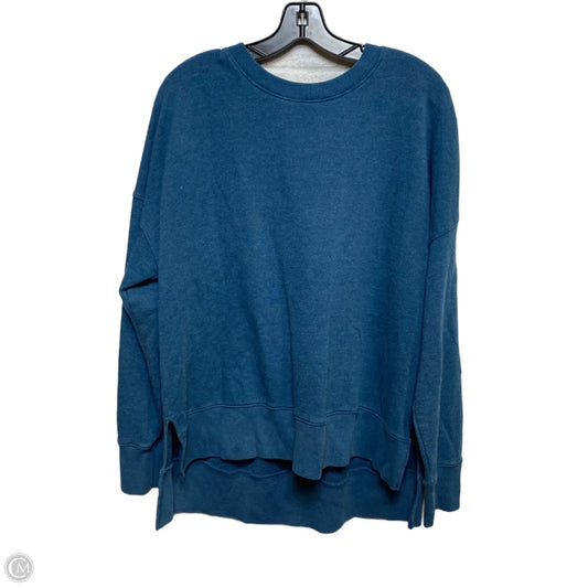 Top Long Sleeve By Time And Tru In Blue, Size: Xl