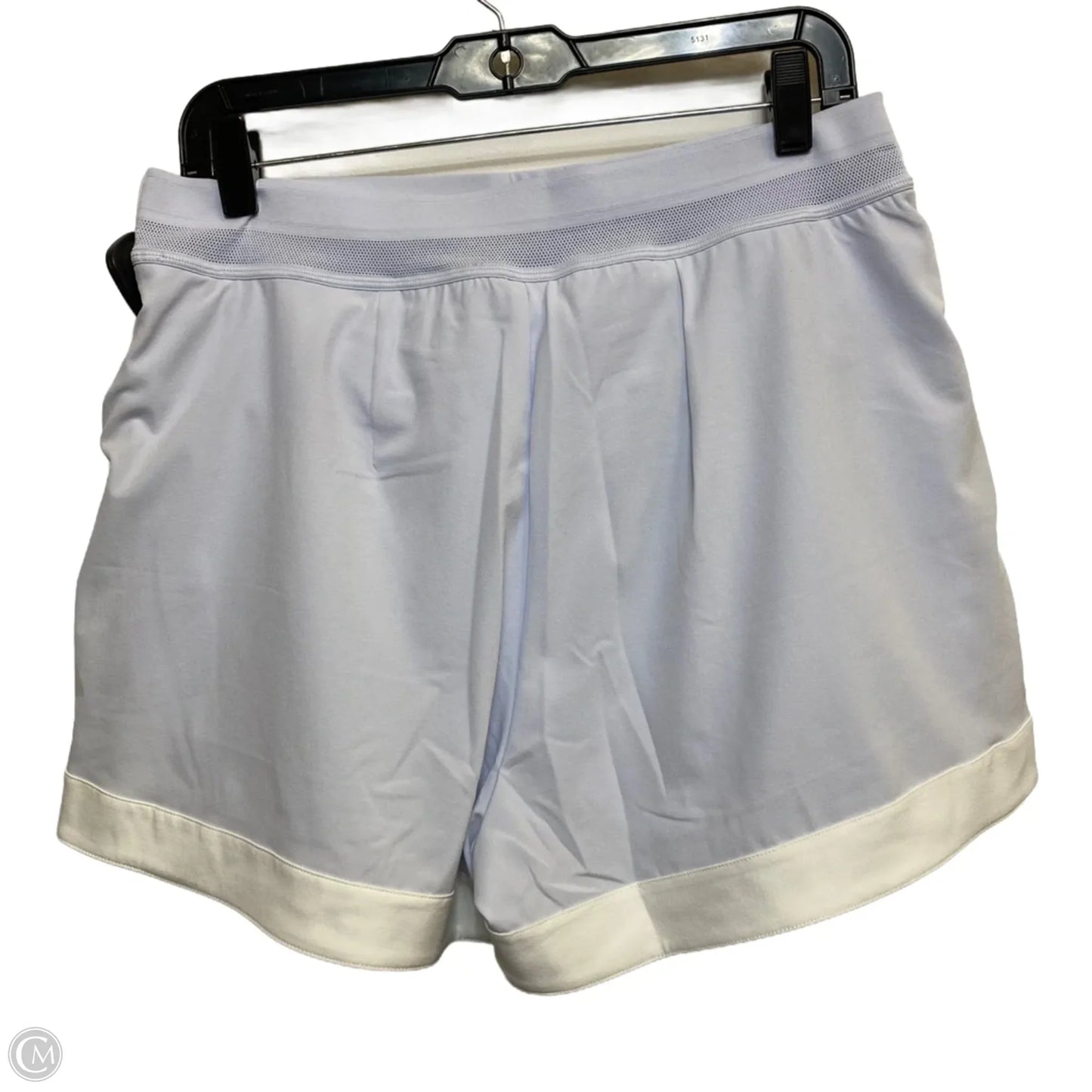 Athletic Skort By Nike Apparel In Blue & White, Size: L