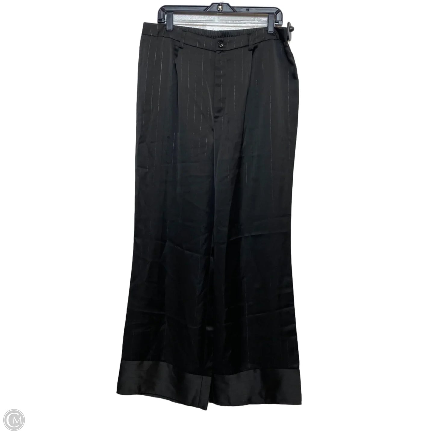 Pants Wide Leg By Versona In Black, Size: Xxl