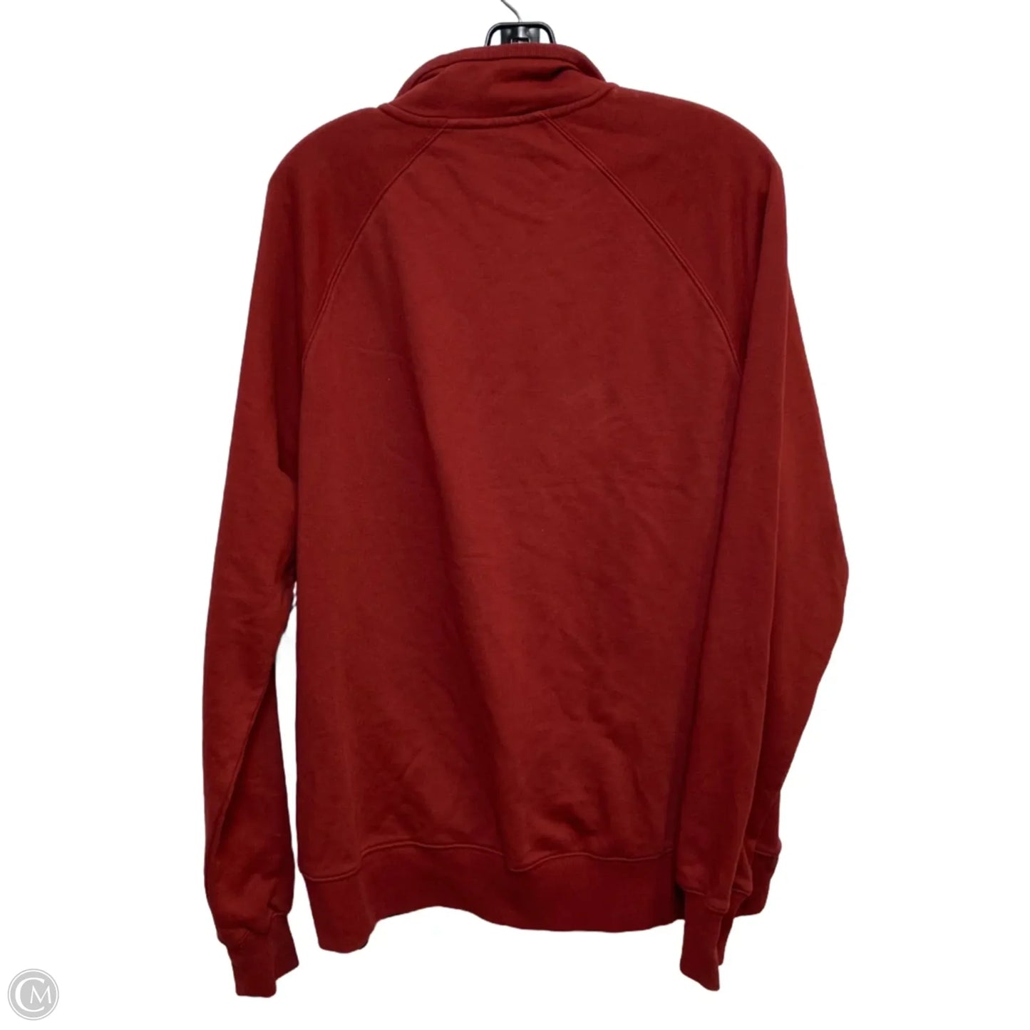 Athletic Sweatshirt Collar By Fabletics In Red, Size: L