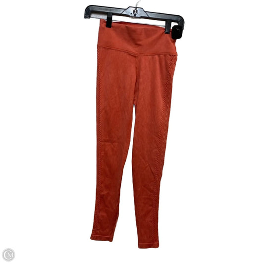 Athletic Leggings By Aerie In Orange, Size: S