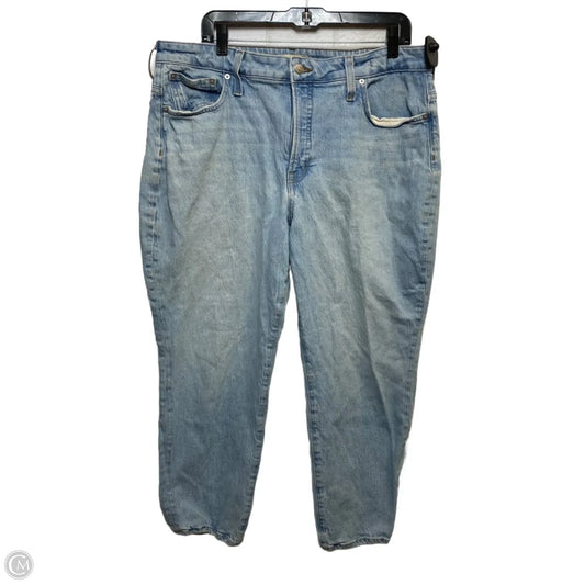 Jeans Straight By Madewell In Blue Denim, Size: 16