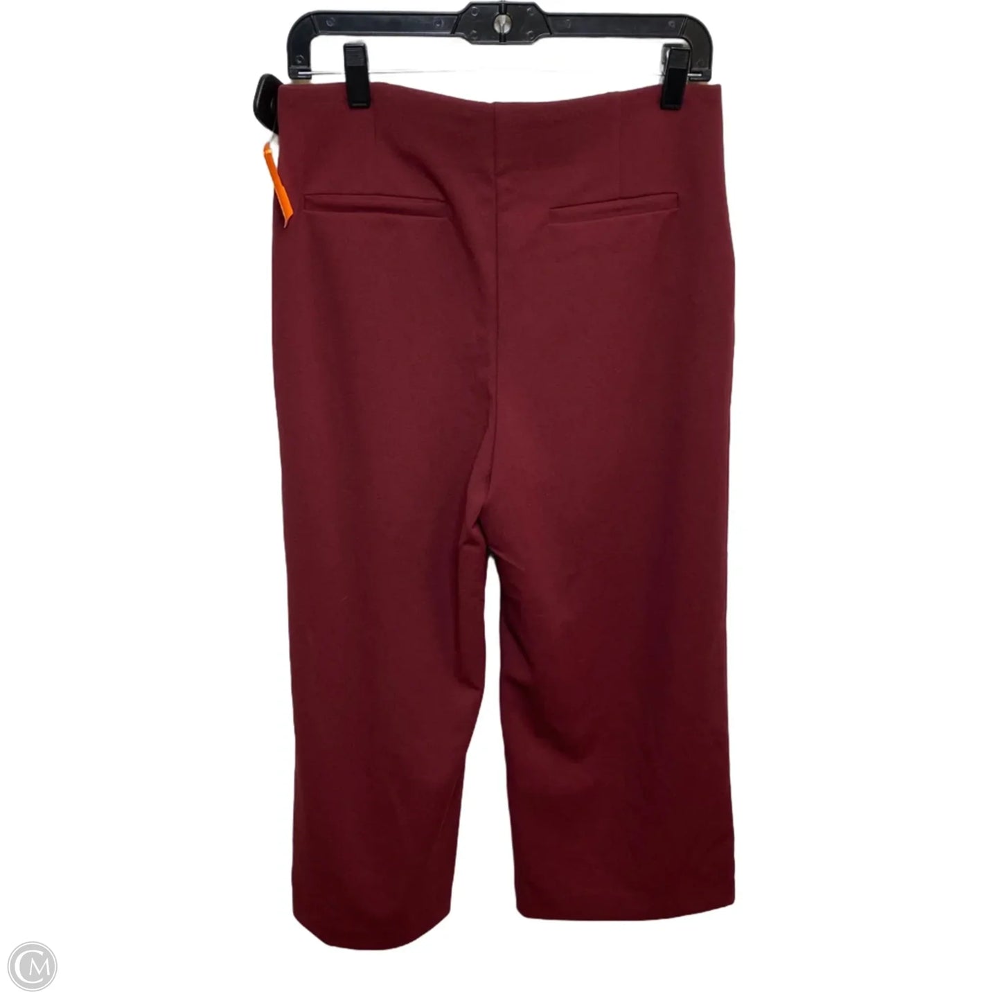 Pants Cropped By Loft In Red, Size: Mp