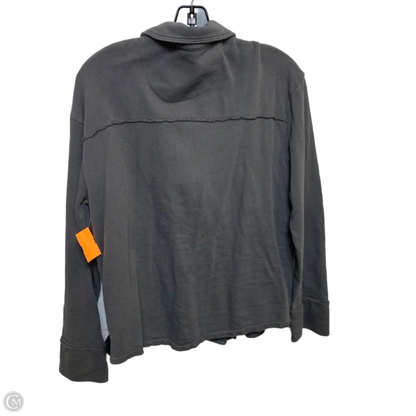 Top Long Sleeve By Kensie In Grey, Size: M