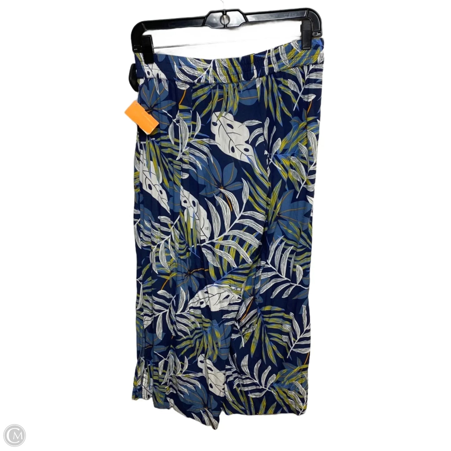 Pants Cropped By Ethyl In Blue & Yellow, Size: 4