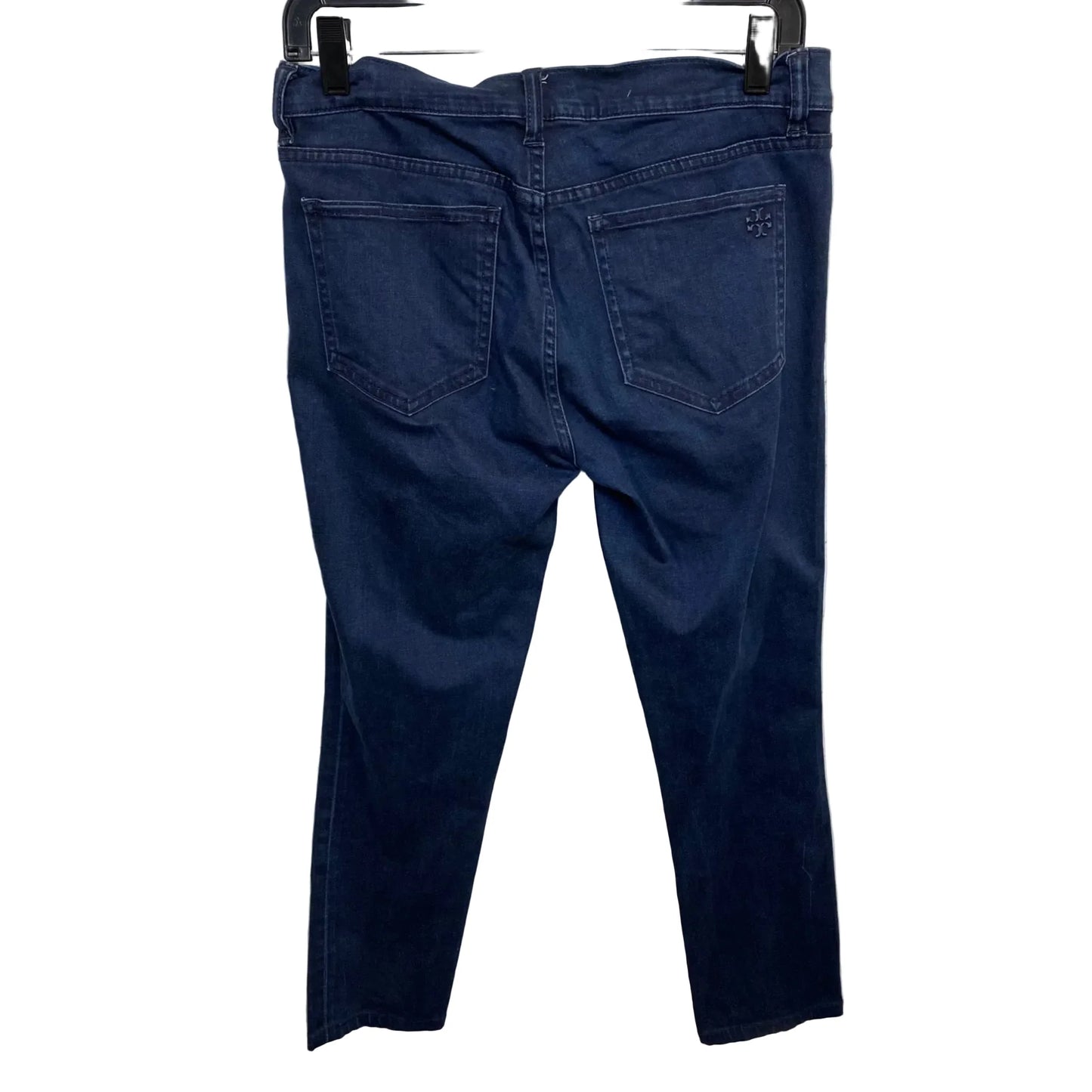 Jeans Designer By Tory Burch In Blue Denim, Size: 6