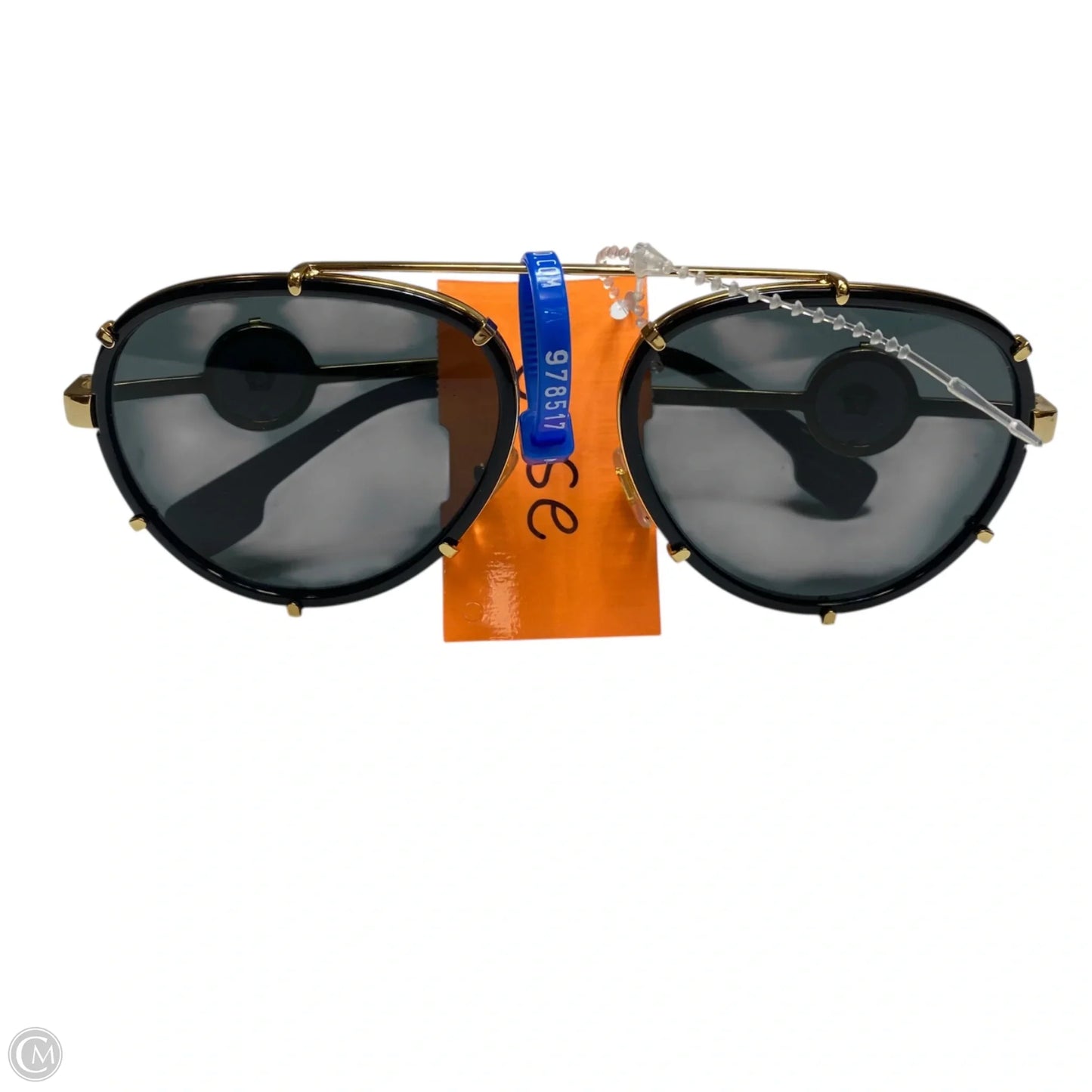 Sunglass Case Luxury Designer By Versace, Size: Medium