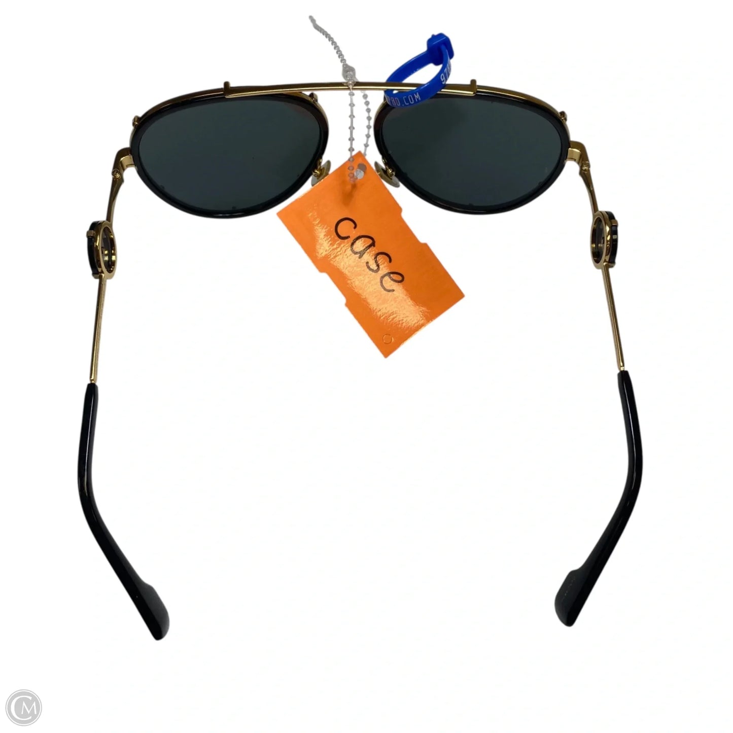 Sunglass Case Luxury Designer By Versace, Size: Medium