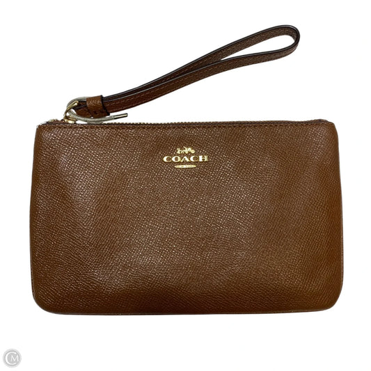 Wristlet Designer By Coach, Size: Medium