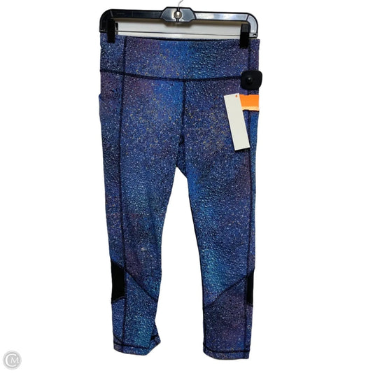 Athletic Leggings Designer By Lululemon In Blue, Size: M
