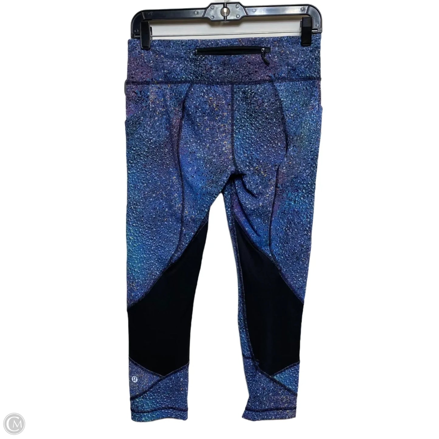 Athletic Leggings Designer By Lululemon In Blue, Size: M