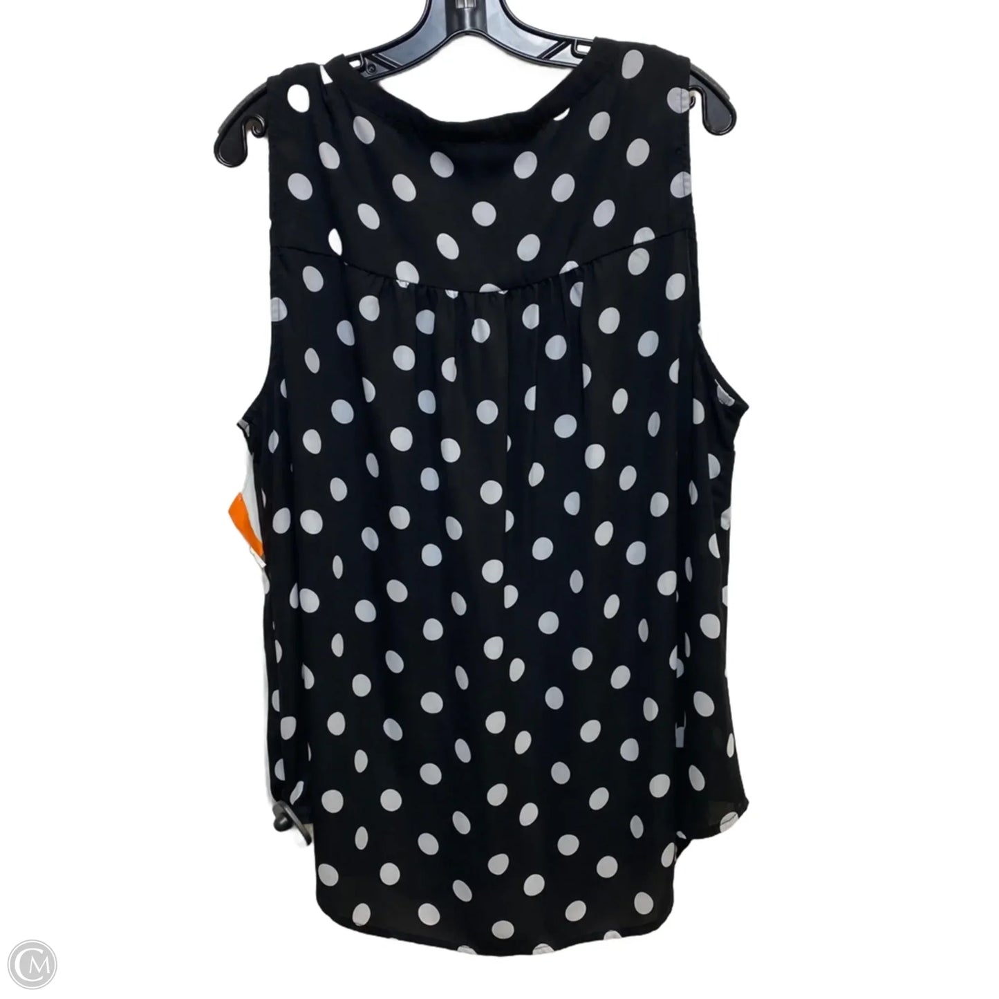 Top Sleeveless By Torrid In Black, Size: 2x