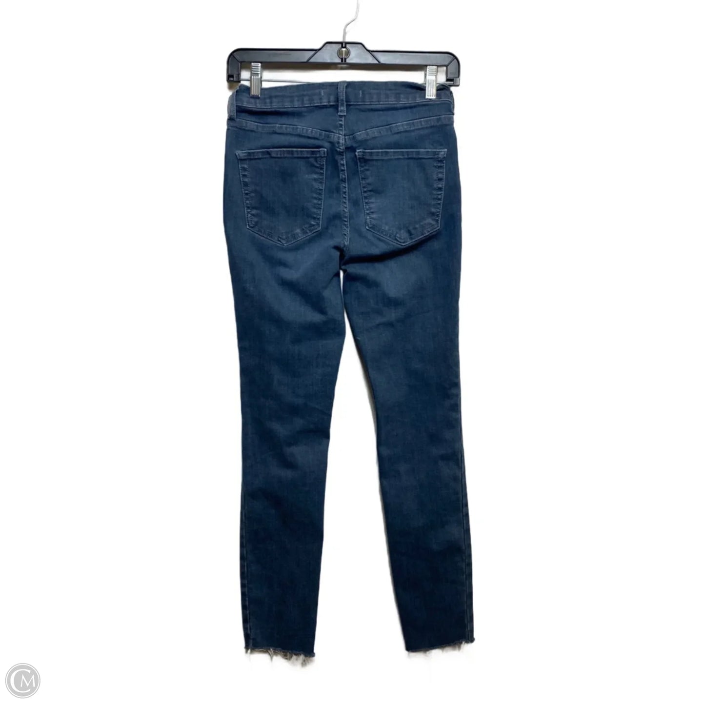 Jeans Skinny By Free People In Blue Denim, Size: 4