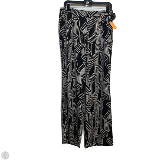 Pants Wide Leg By Ann Taylor In Black & White, Size: 6