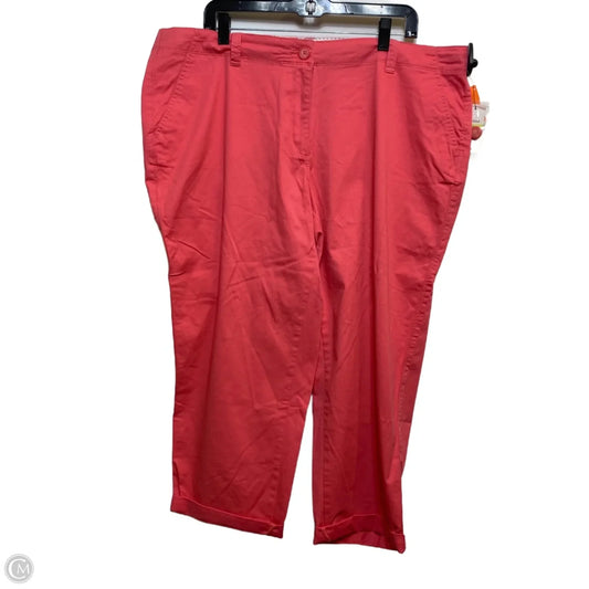 Pants Chinos & Khakis By Crown And Ivy In Pink, Size: 18