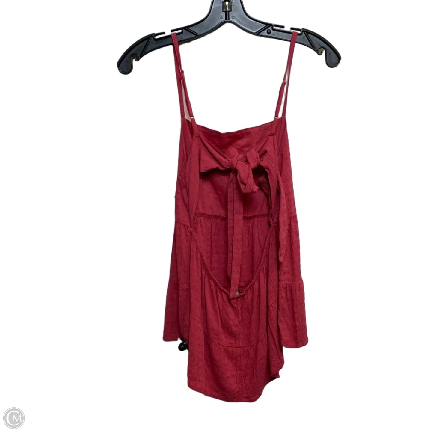 Top Sleeveless By American Eagle In Red, Size: M