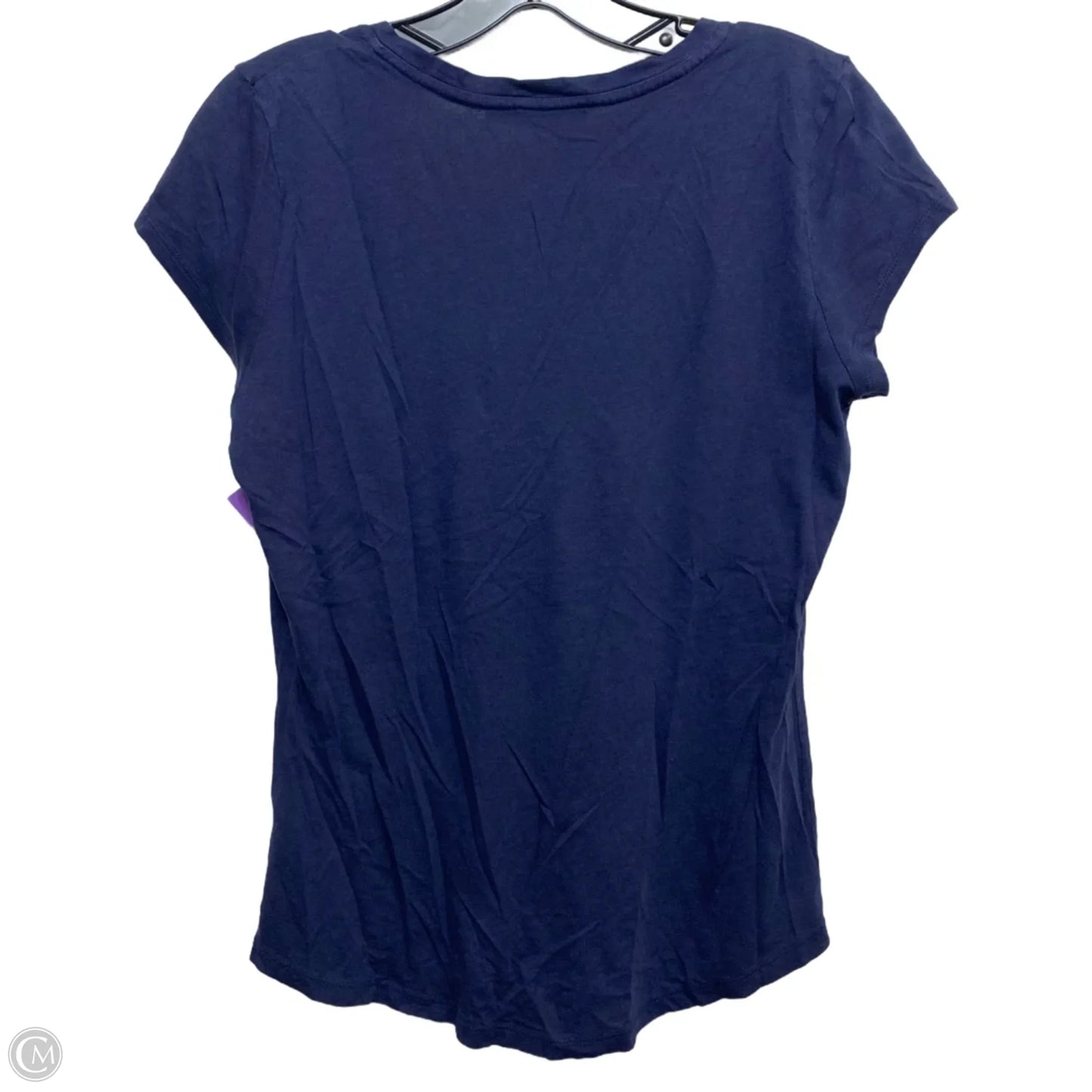Top Short Sleeve Basic By Polo Ralph Lauren In Blue, Size: M