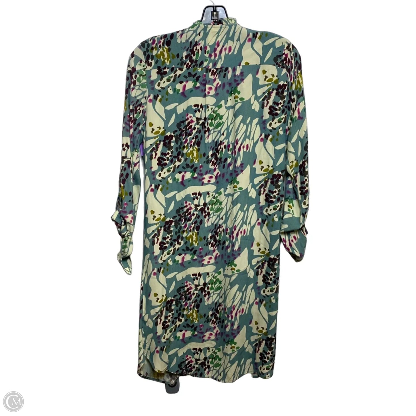 Dress Casual Short By Dolan Left Coast In Green & Purple, Size: Xs