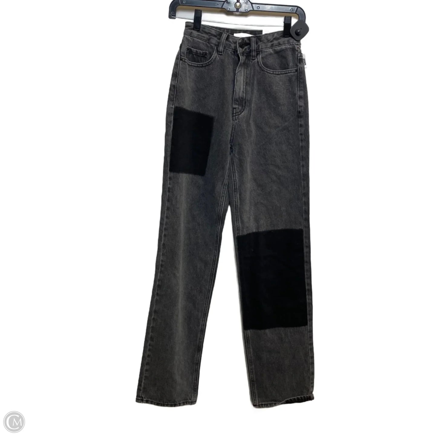 Jeans Straight By Pacsun In Black Denim, Size: 0
