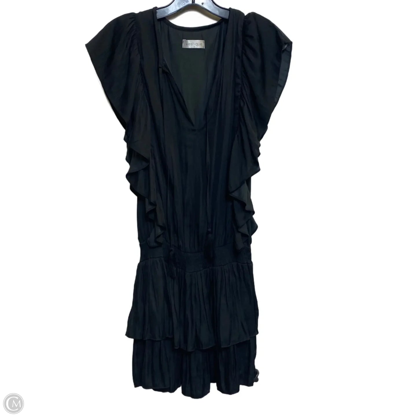 Dress Casual Short By Vestique In Black, Size: S
