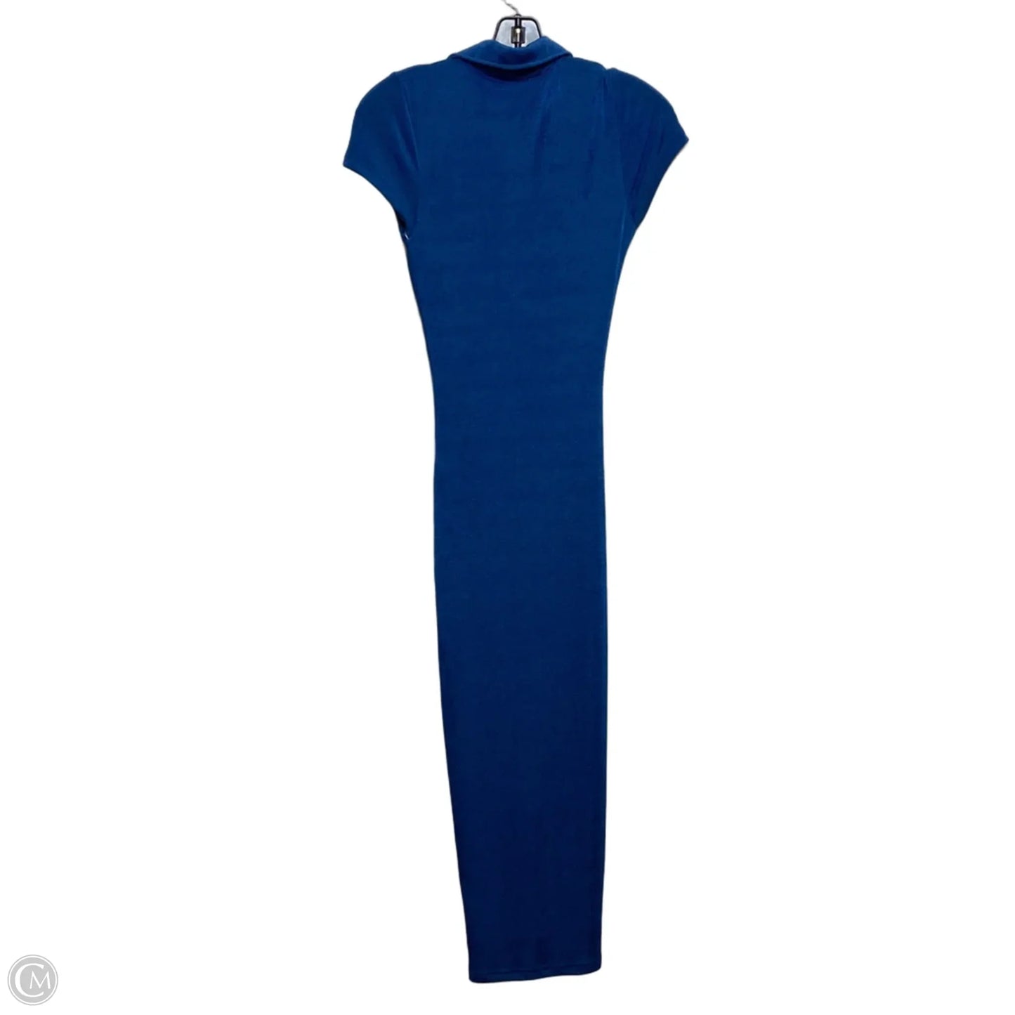 Dress Casual Maxi By Fashion Nova In Blue, Size: S