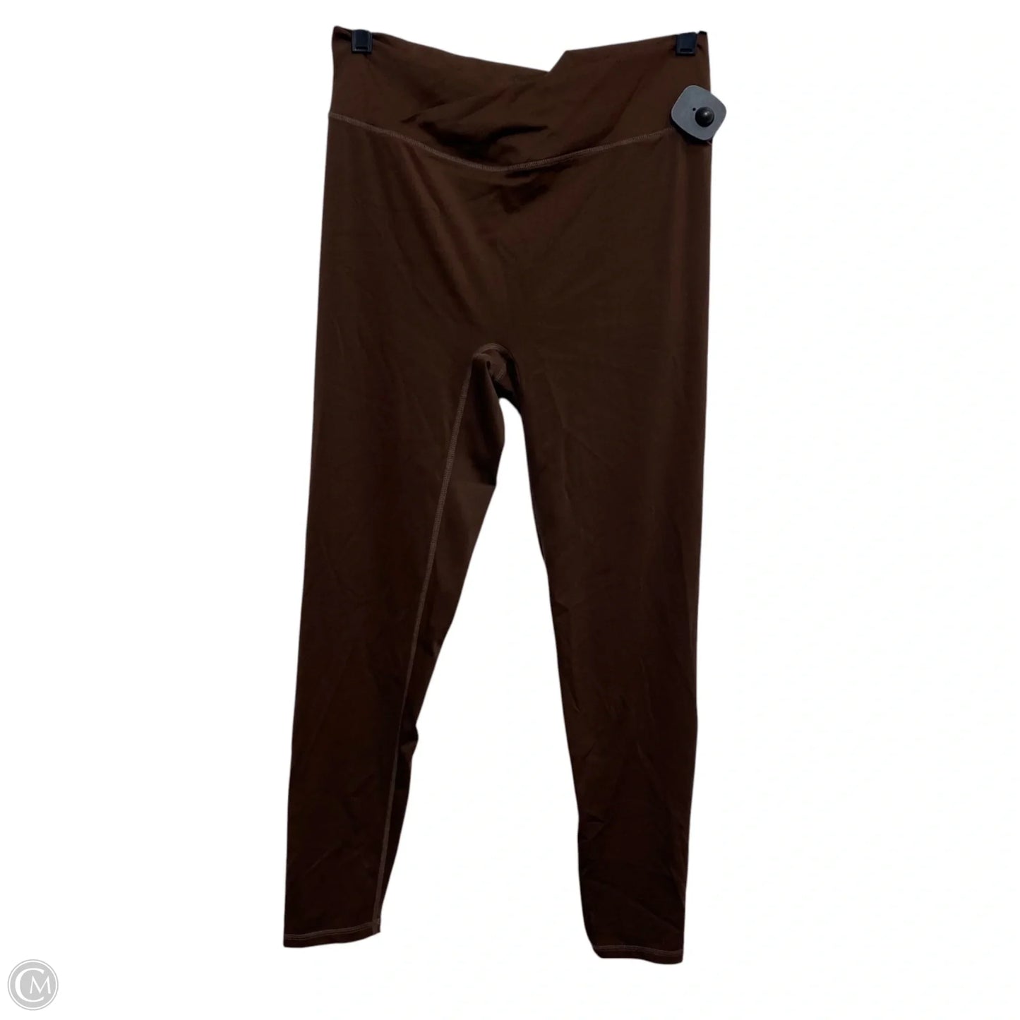Athletic Leggings By Musera In Brown, Size: Xl