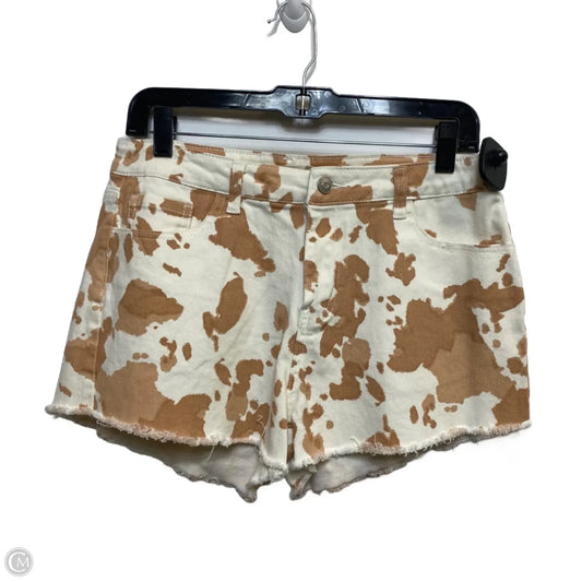 Shorts By Altard State In Cream & Orange, Size: M