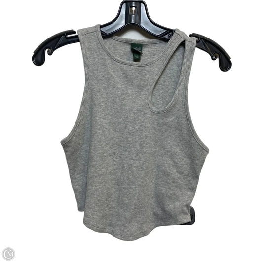 Top Sleeveless Basic By Wild Fable In Grey, Size: S