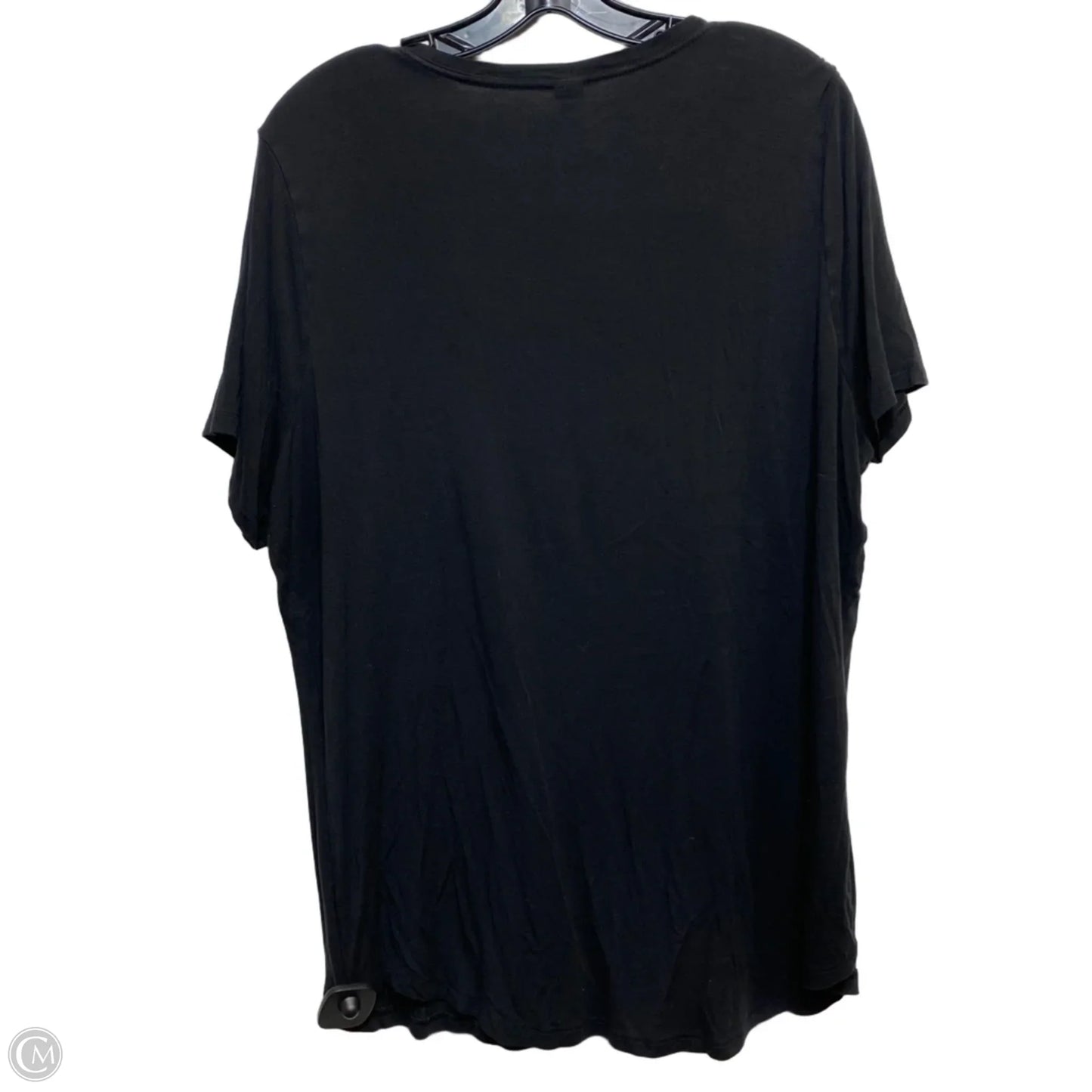 Top Short Sleeve Basic By Old Navy In Black, Size: Xl