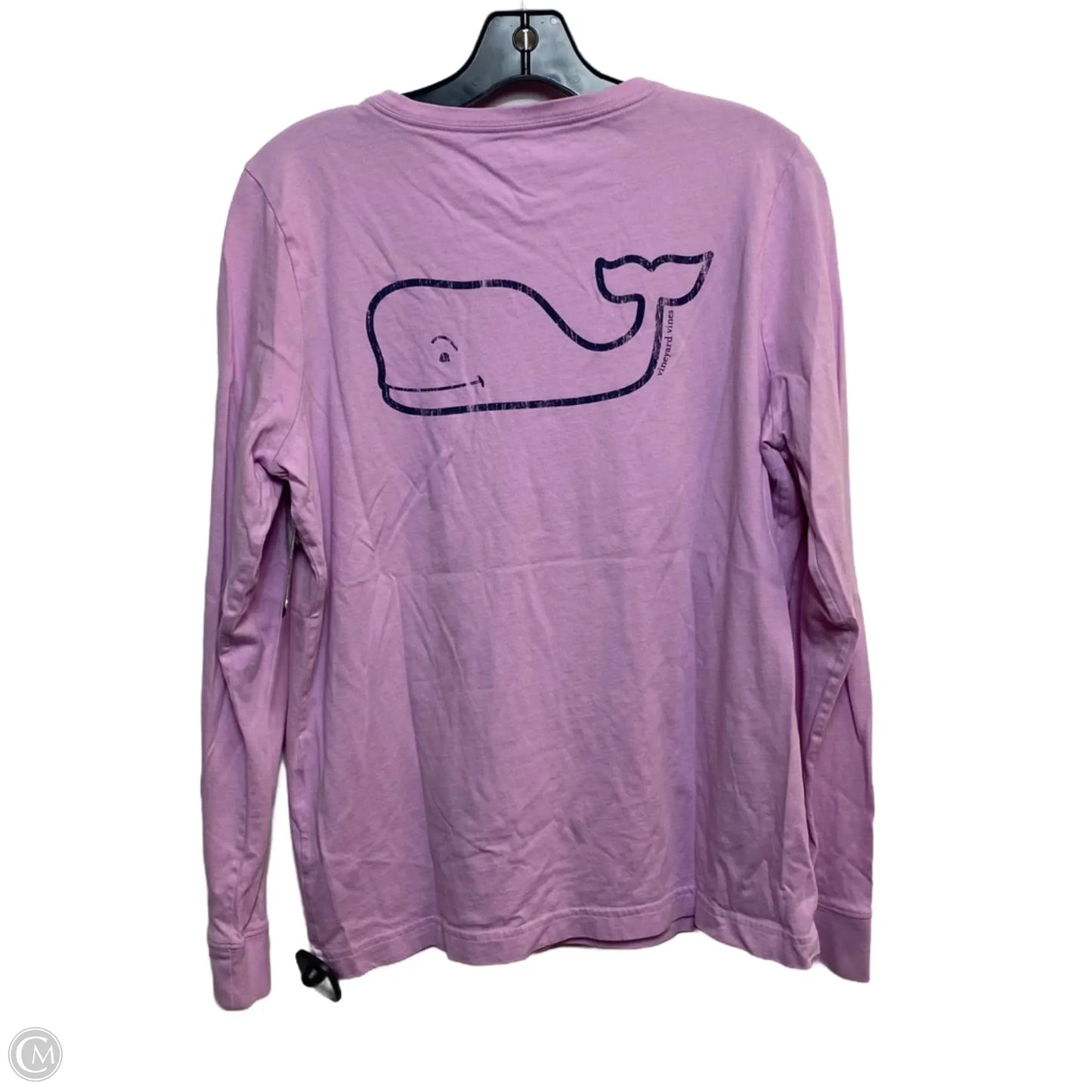 Top Long Sleeve Designer By Vineyard Vines In Purple, Size: L
