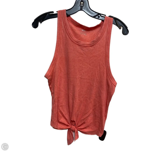 Top Sleeveless Basic By Aerie In Orange, Size: L