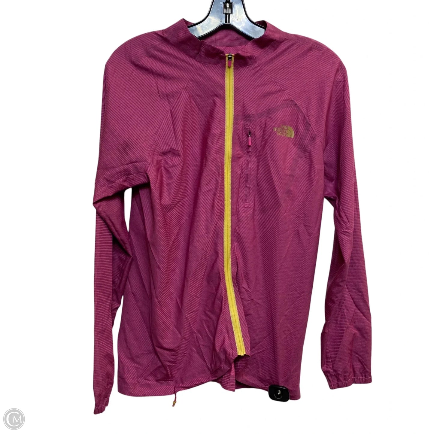 Athletic Jacket By The North Face In Purple, Size: M