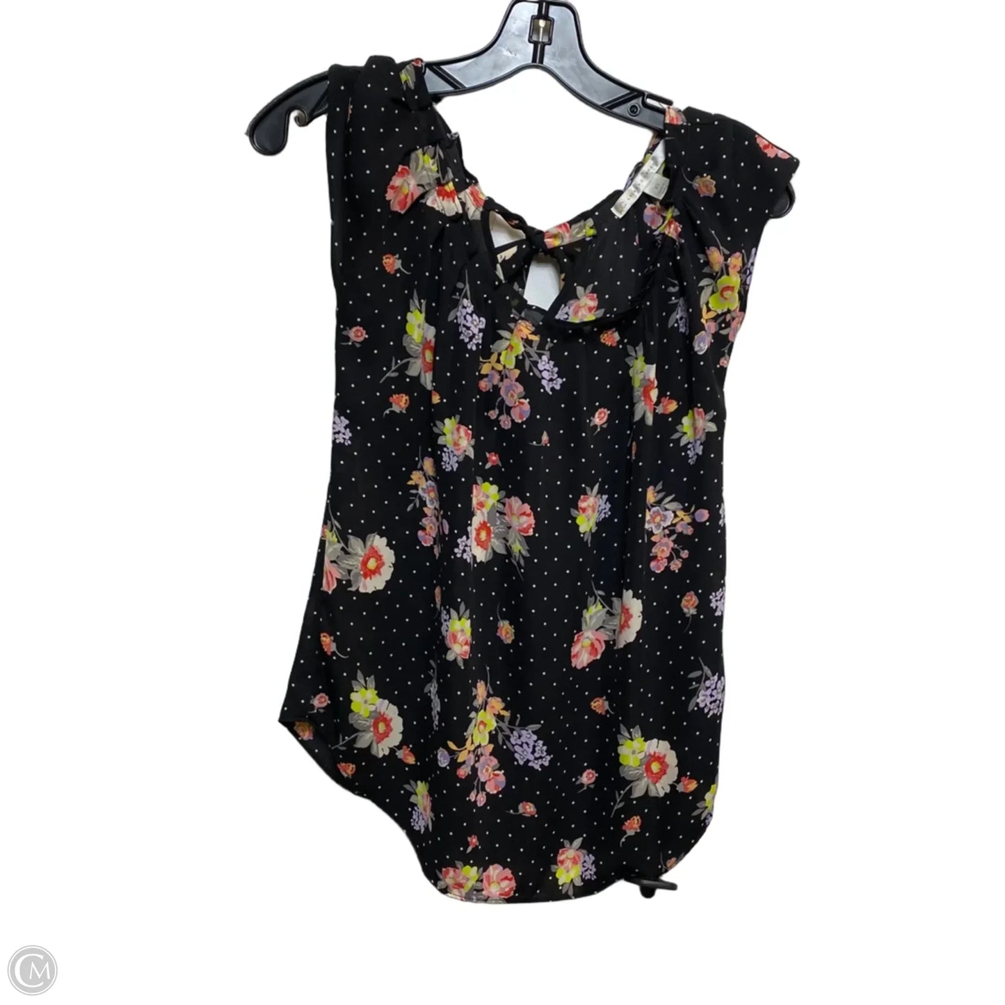 Top Sleeveless By Lc Lauren Conrad In Black & White, Size: Xs
