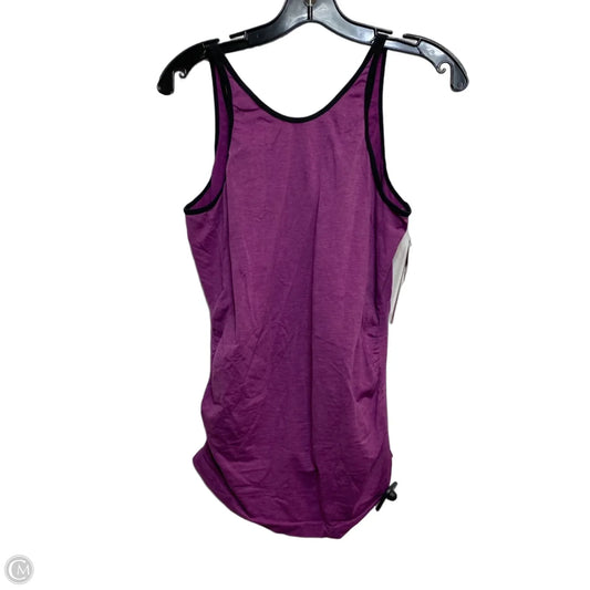 Athletic Tank Top By Lululemon In Purple, Size: L