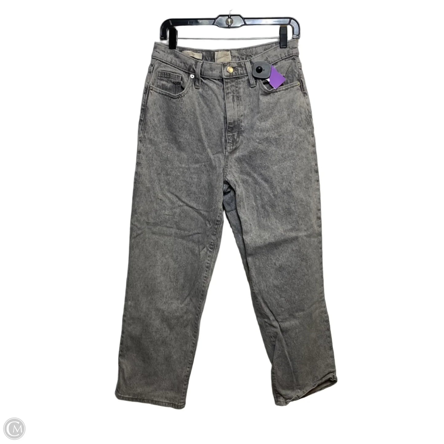 Jeans Straight By Universal Thread In Black, Size: 8
