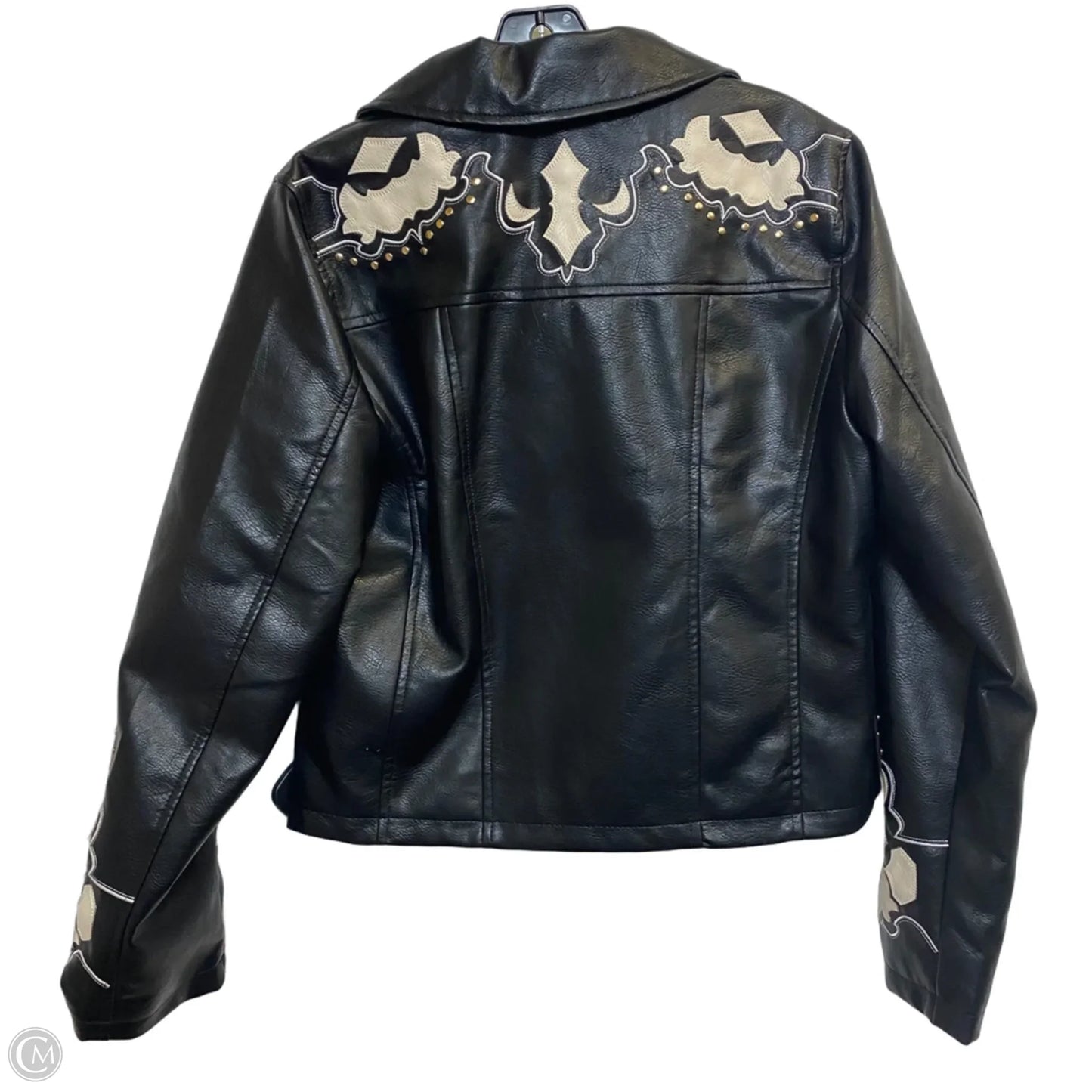 Jacket Moto By Stoosh In Black, Size: M