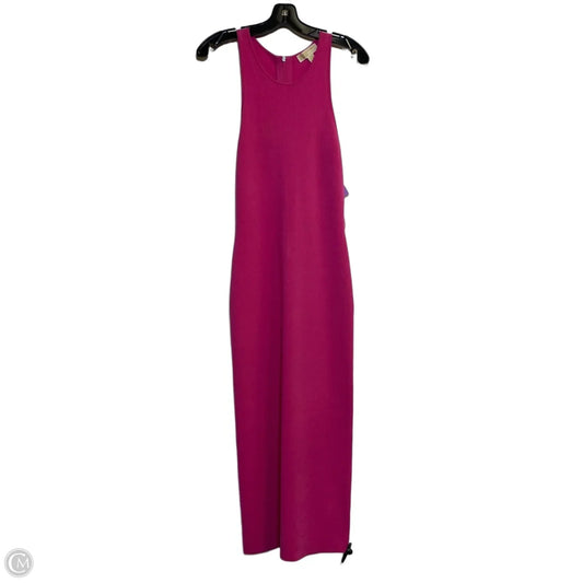 Dress Casual Maxi By Michael By Michael Kors In Pink, Size: L