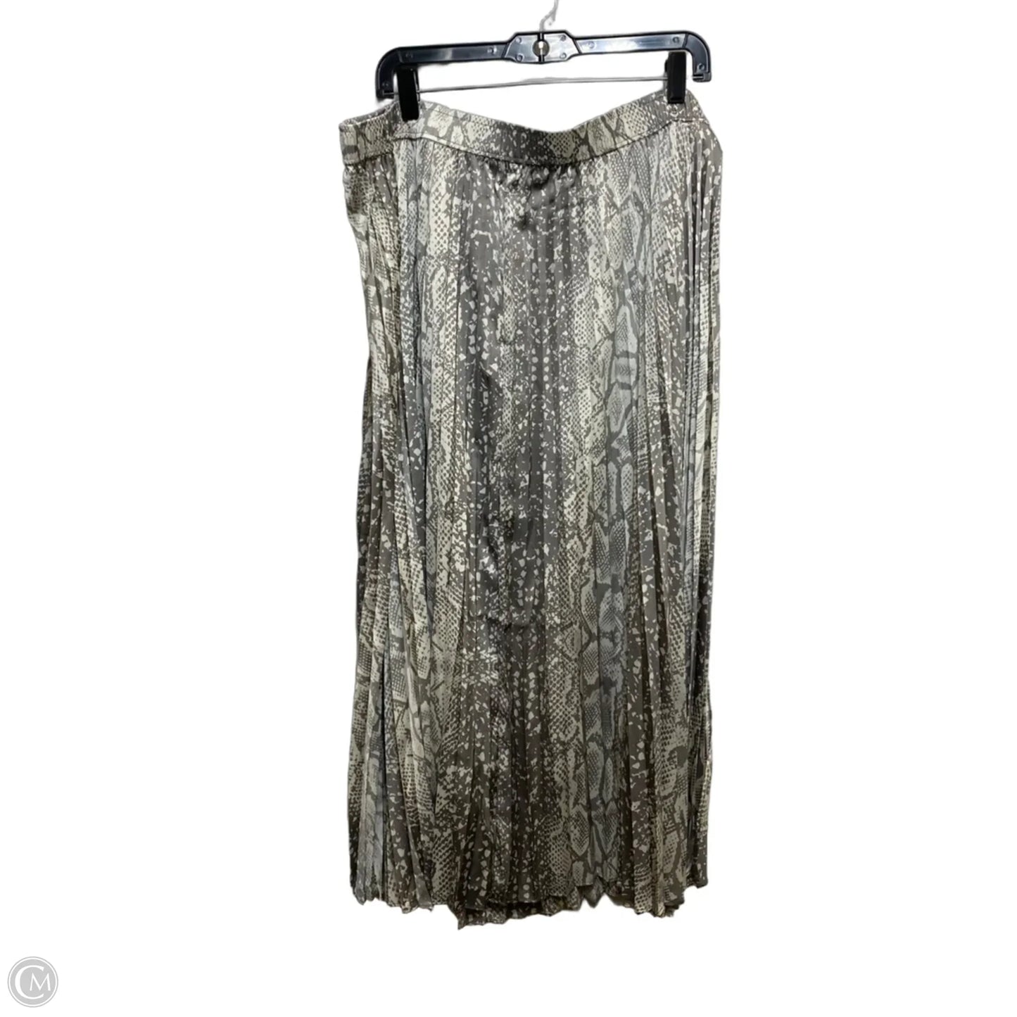 Skirt Set 2pc By Lane Bryant In Grey, Size: 1x