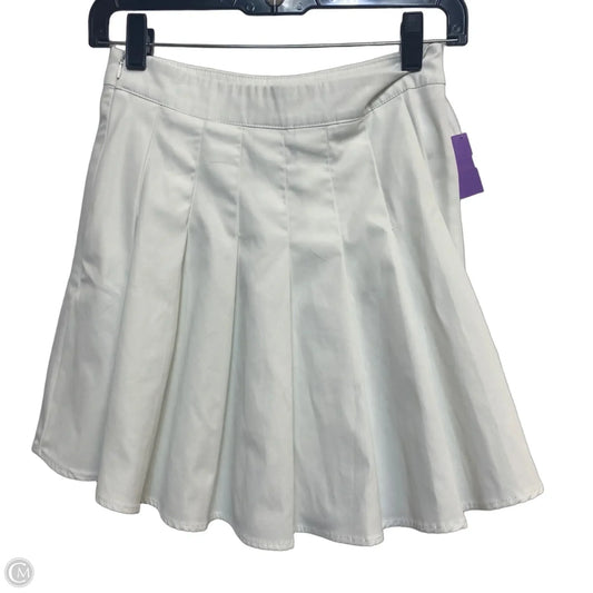 Skirt Mini & Short By Shein In White, Size: S