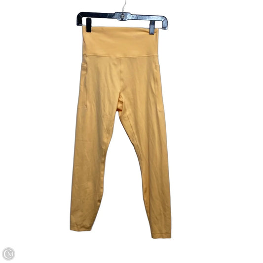 Athletic Leggings By All In Motion In Orange, Size: M