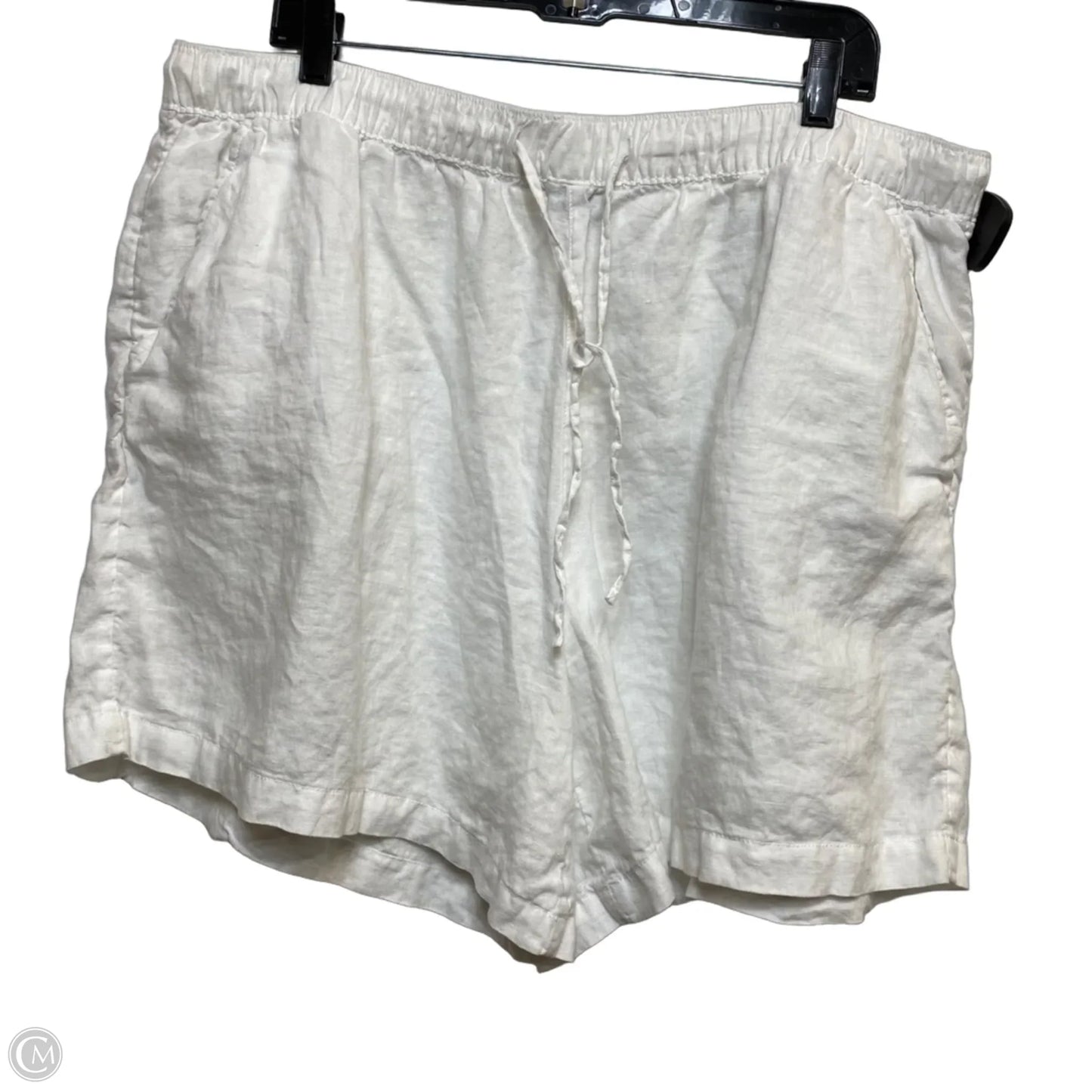 Shorts By Tahari In White, Size: 2x