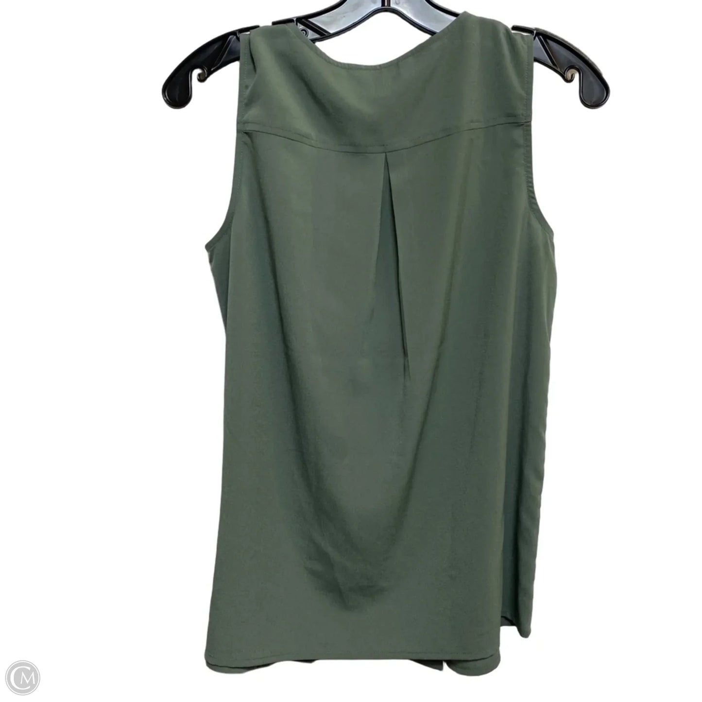 Top Sleeveless By Banana Republic In Green, Size: Xs