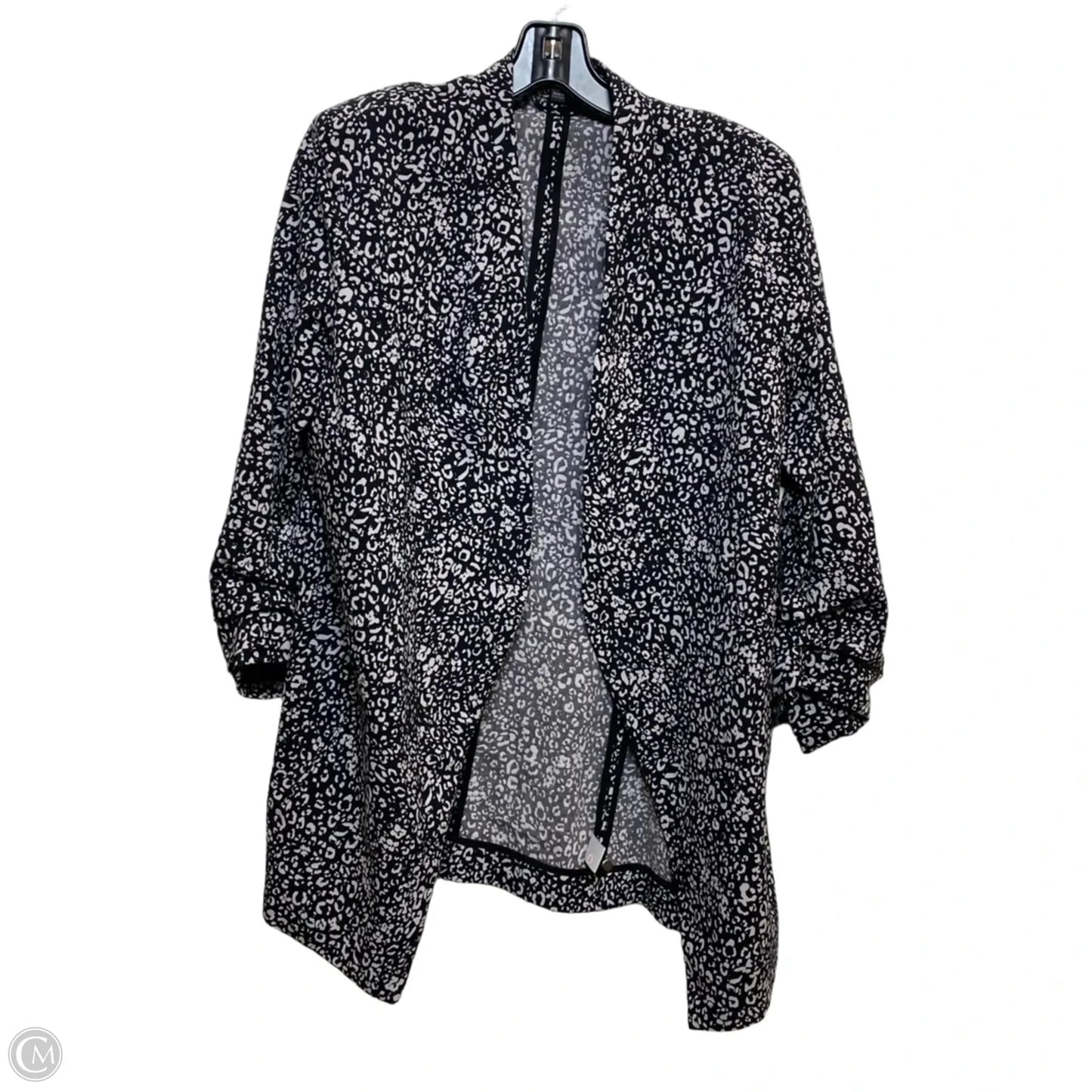 Blazer By Limited In Black & White, Size: L