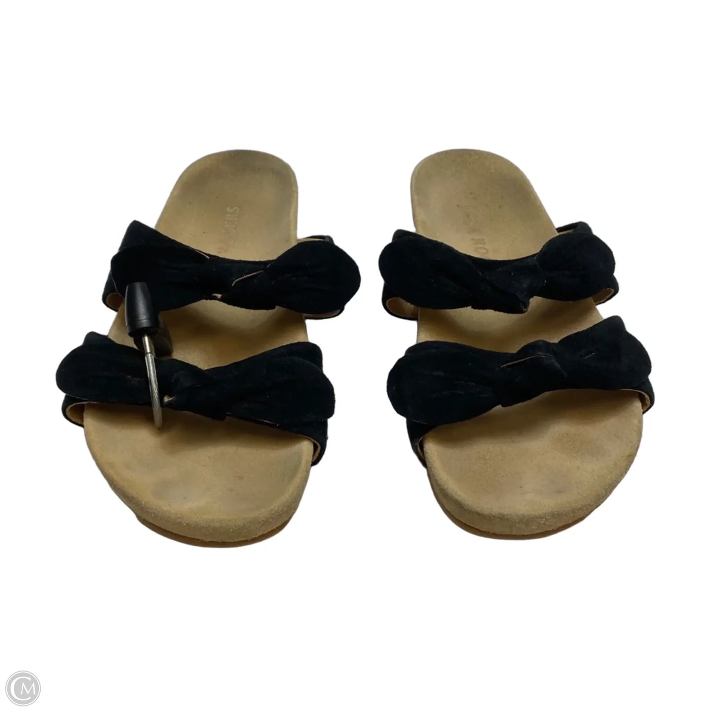 Sandals Designer By Jack Rogers In Black, Size: 7